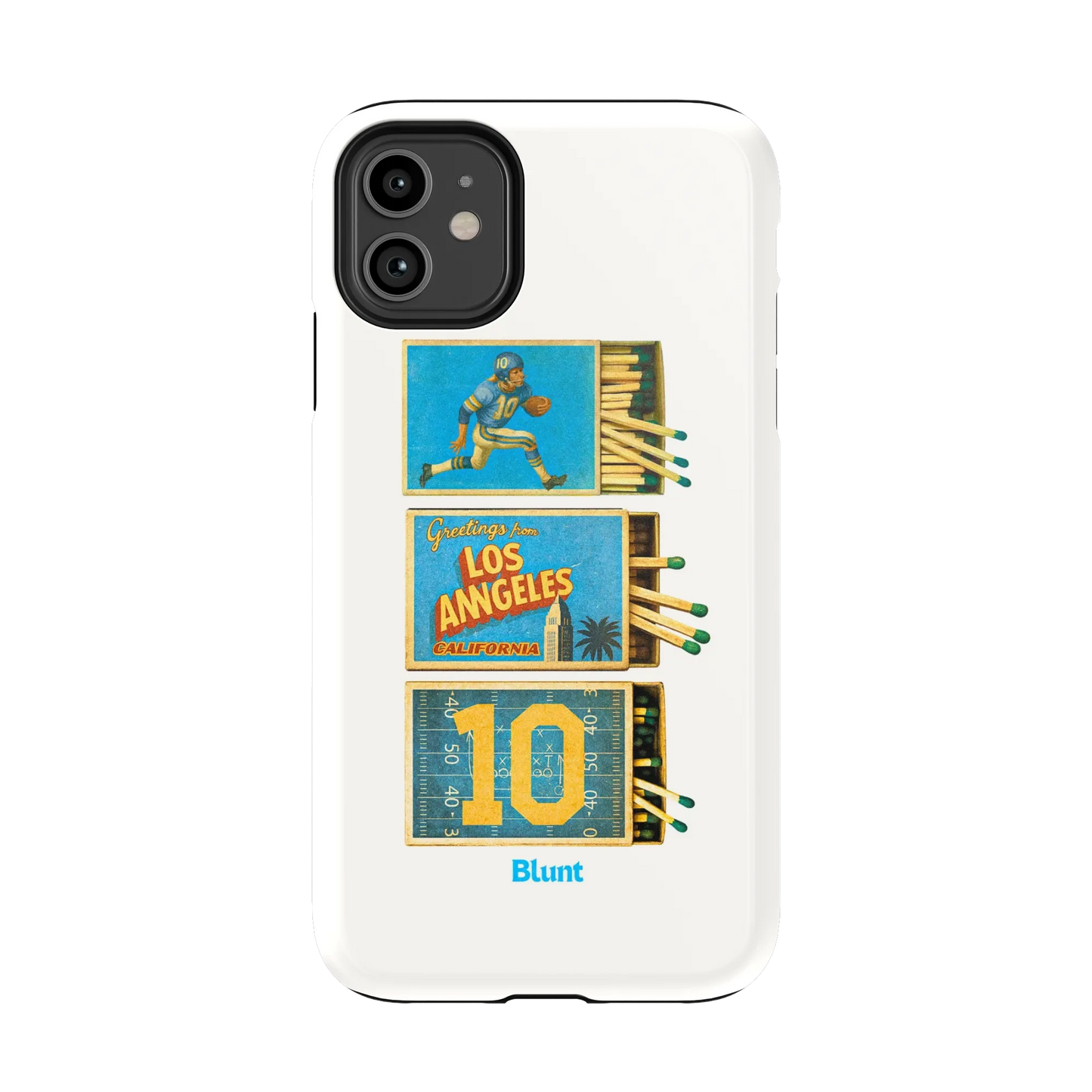 LA Coast Football iPhone Case