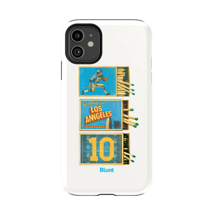 LA Coast Football iPhone Case