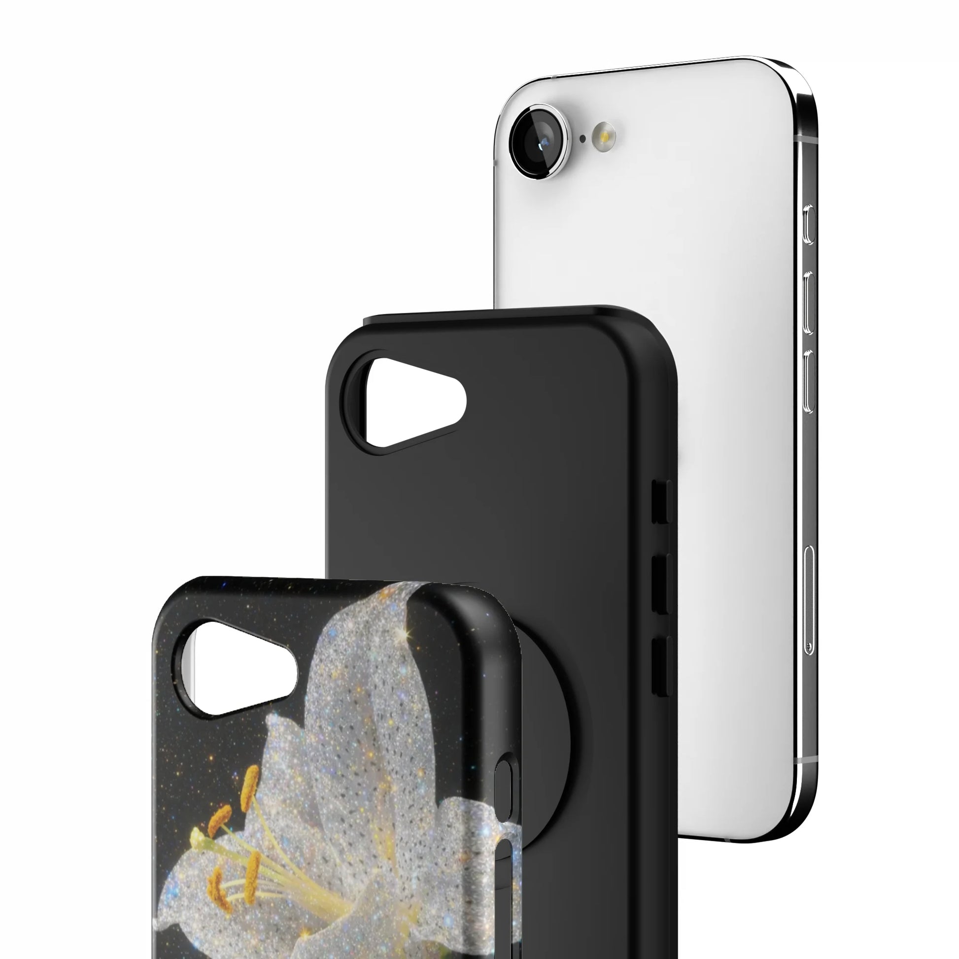 Eclipse-Orchid-in-White-iphone-case-iPhone 17 E-3
