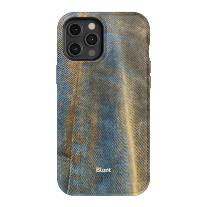 Worn Denim iPhone Case