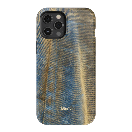 Worn Denim iPhone Case
