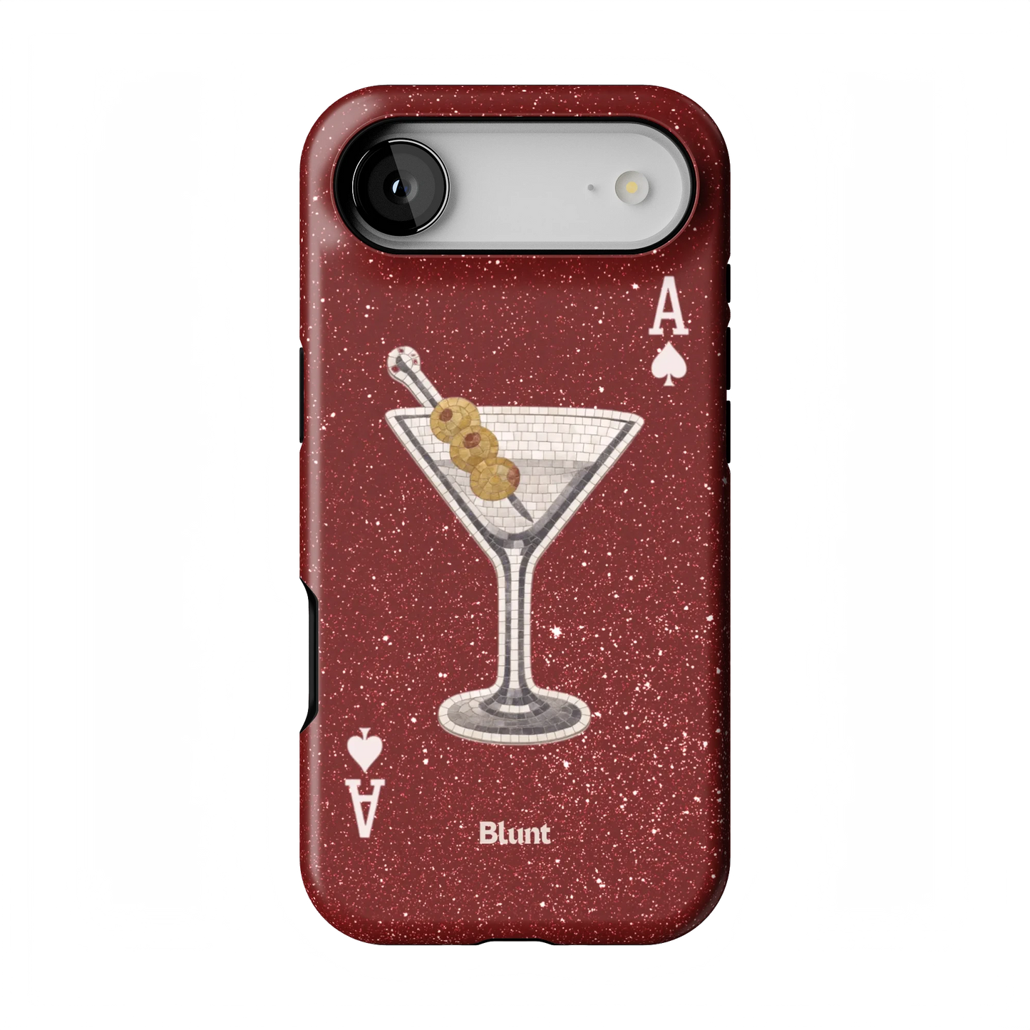 Red Dirty Martini iPhone Case