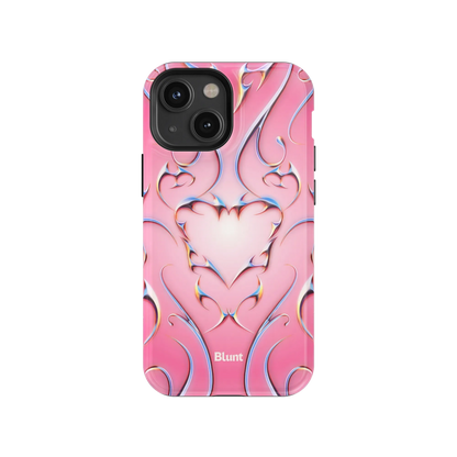 Bubble Heart iPhone Case