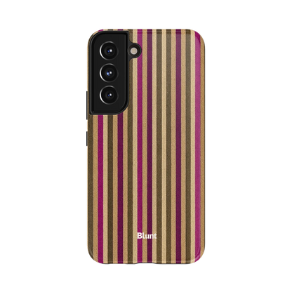 Pecan Stripe Samsung Case