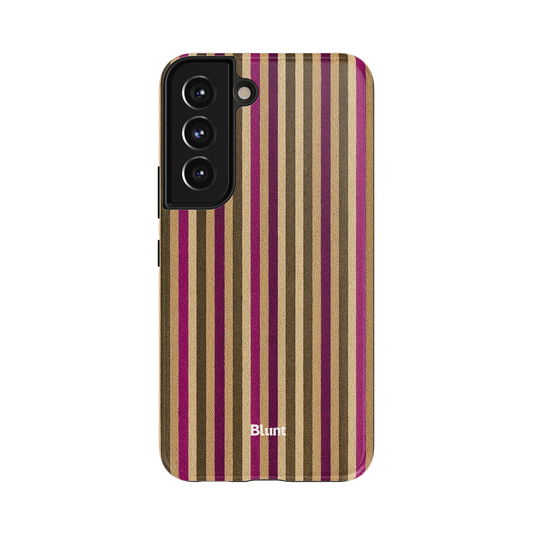 Pecan Stripe Samsung Case