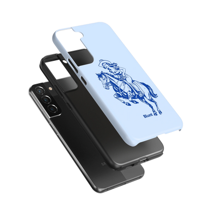 Blue-Lasso-Lady-samsung-case-S22 Plus-3