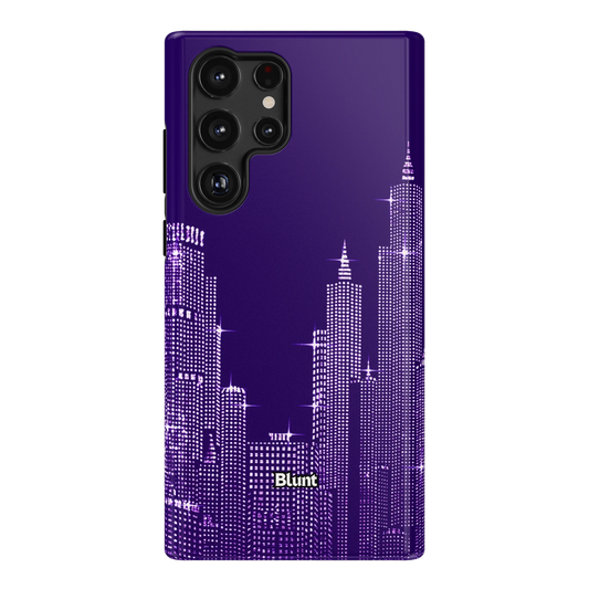 Purple-NYC--SKYELINE-samsung-case-Galaxy S22 Ultra-1