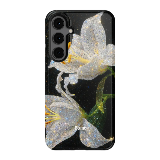 Eclipse Orchid in White Samsung Case