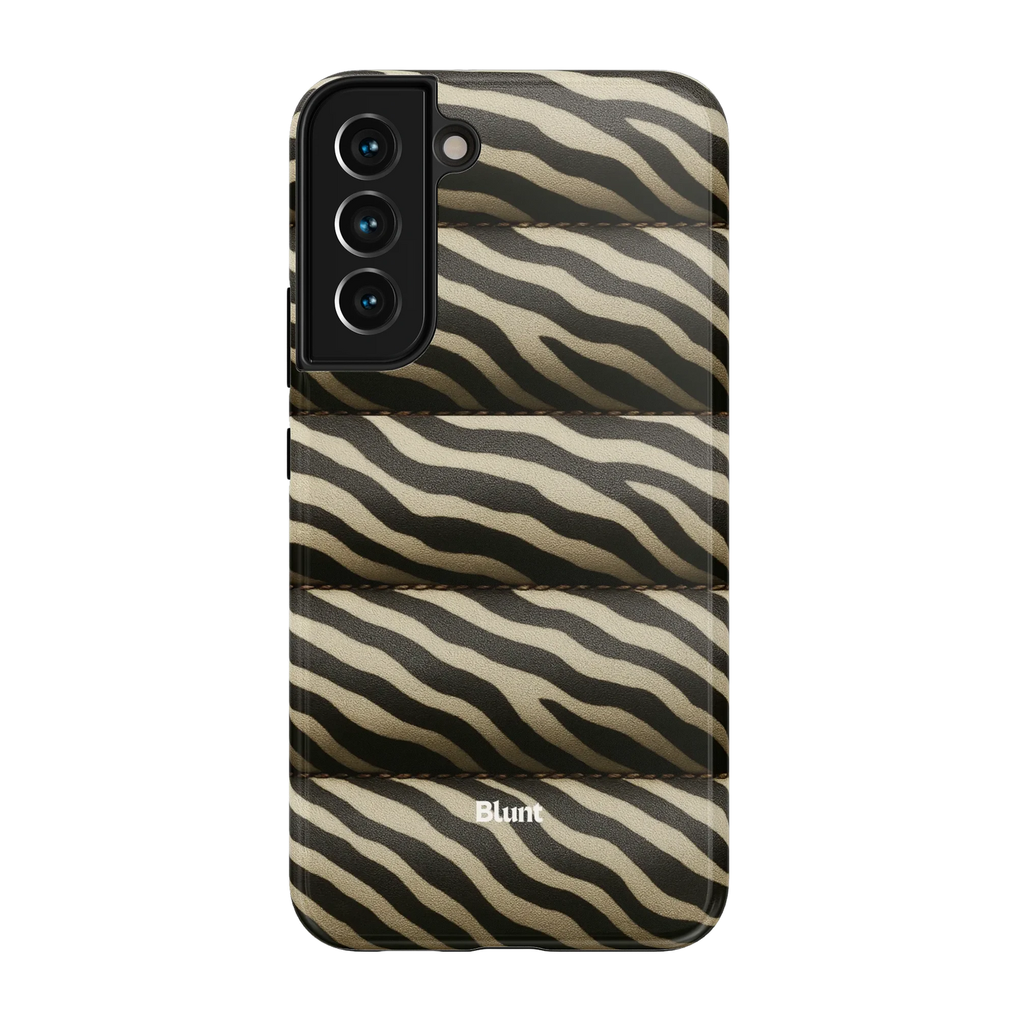 Zebra Puffer Samsung Case