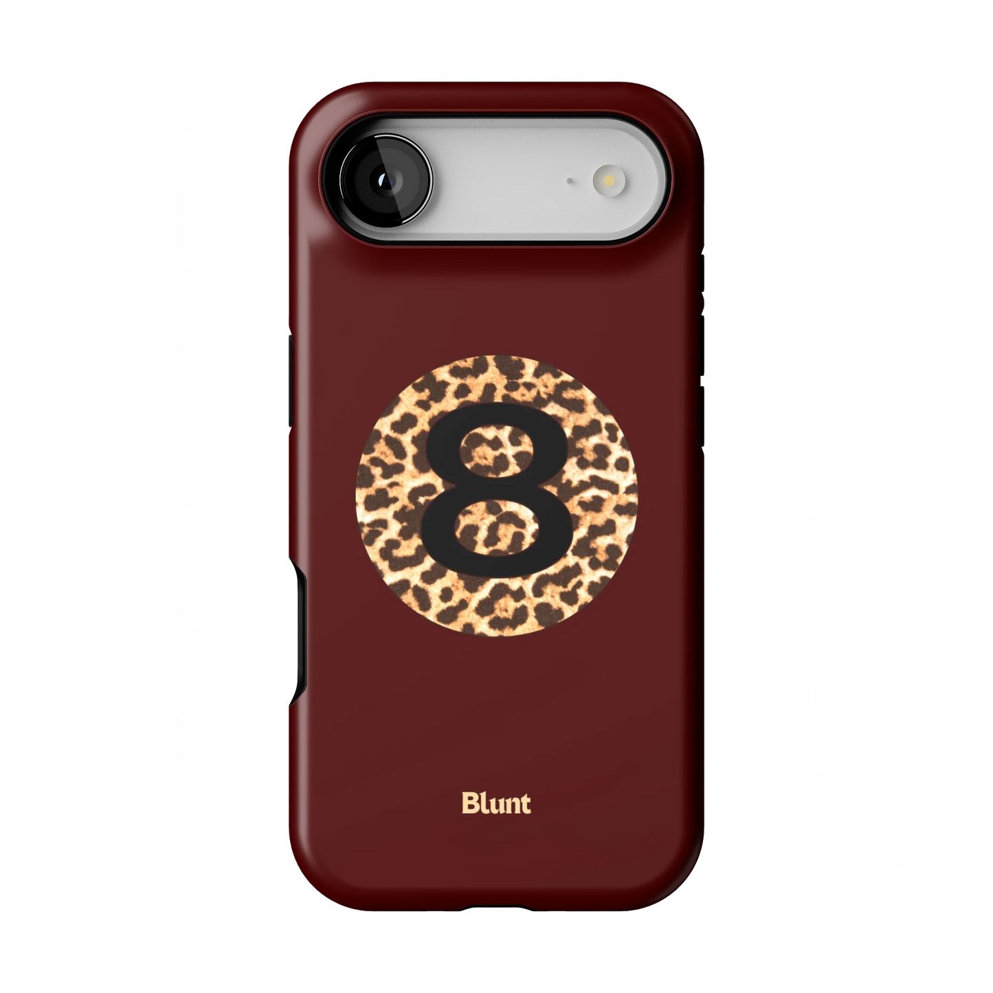 Burgundy Magic 8 iPhone Case