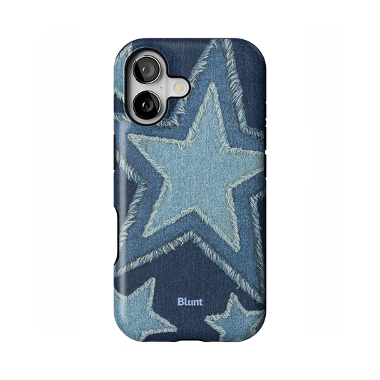 Denim Star iPhone Case
