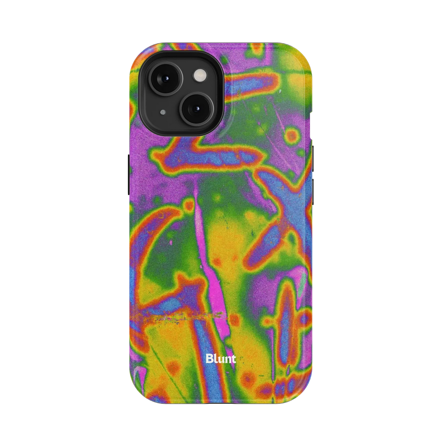 Neon Terrain iPhone Case