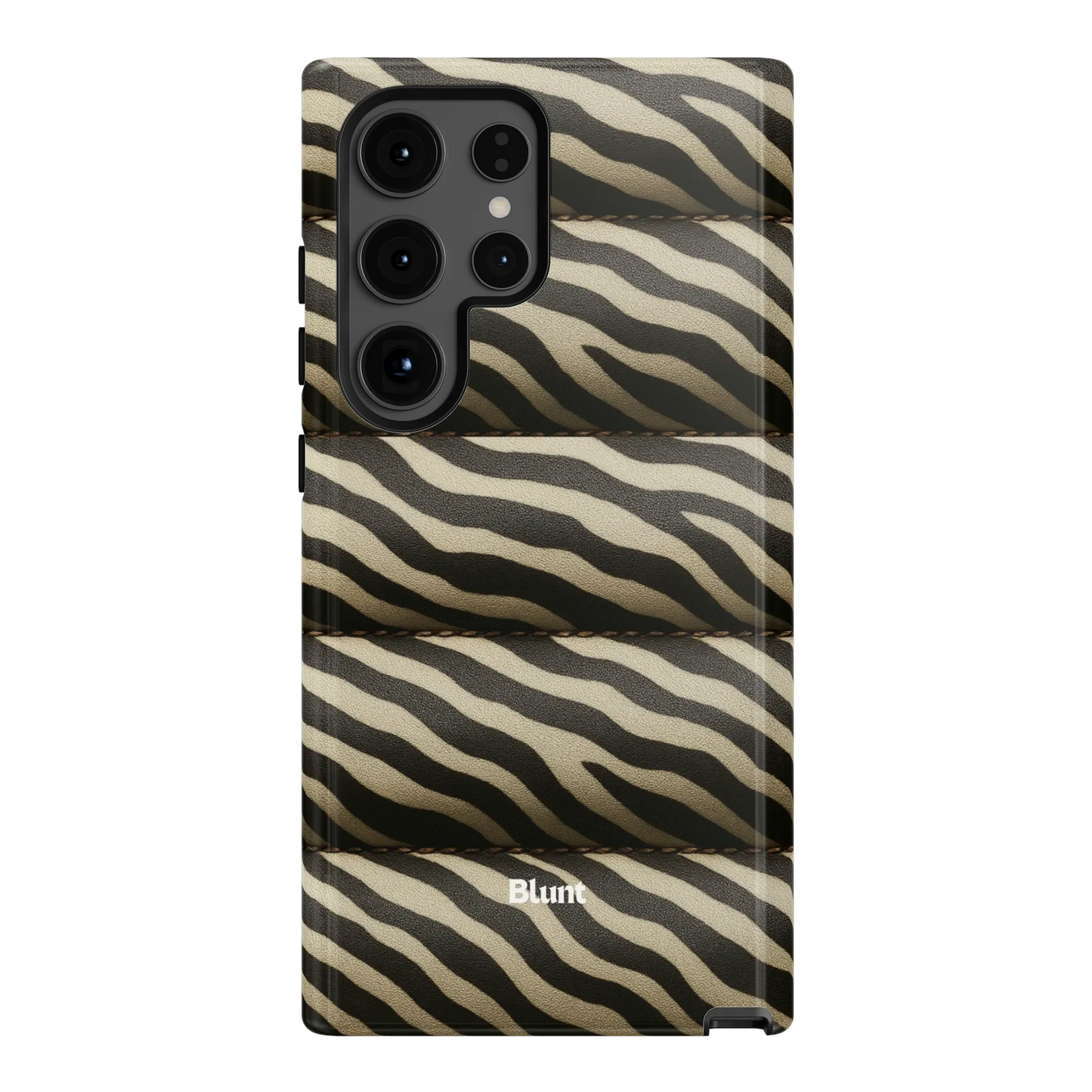 Zebra Puffer Samsung Case
