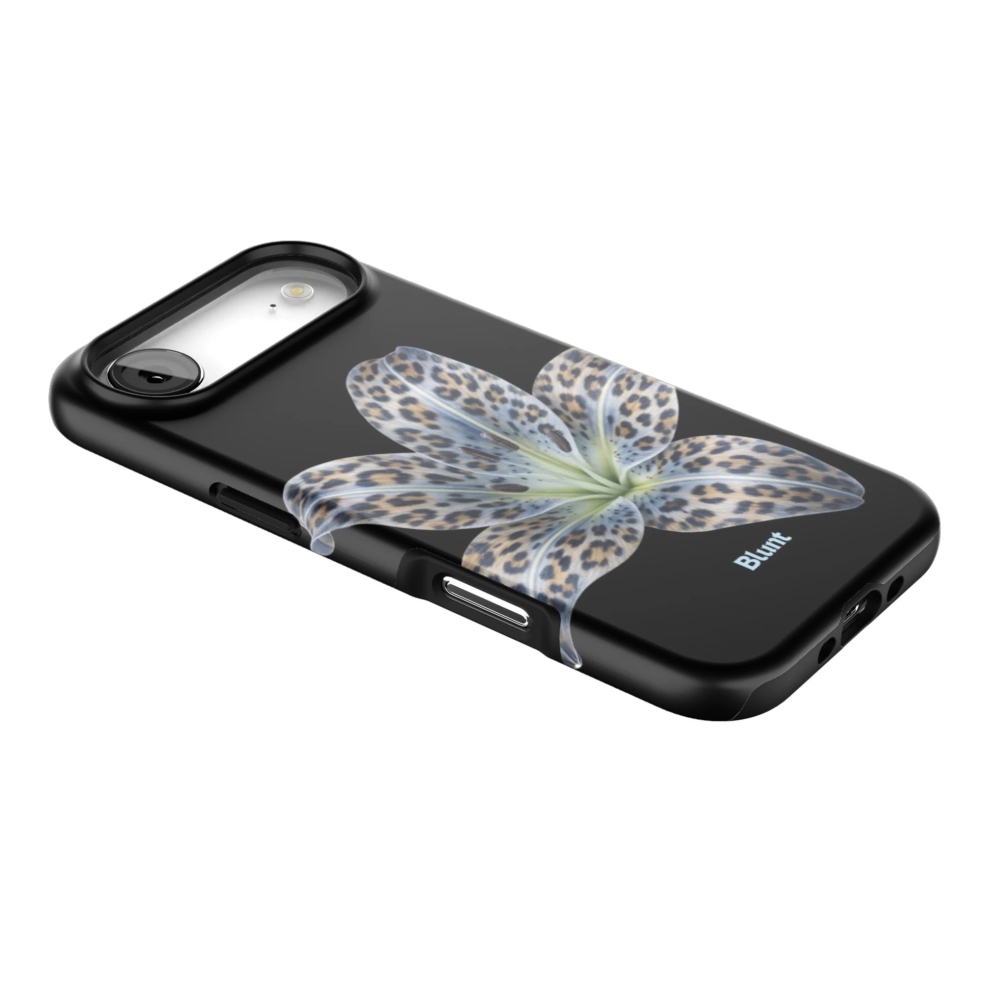 Blue-Leopard-Bloom-iphone-case-iPhone 17 Air-2