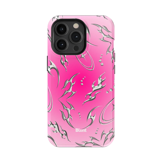 Pink Asf Cyber iPhone Case