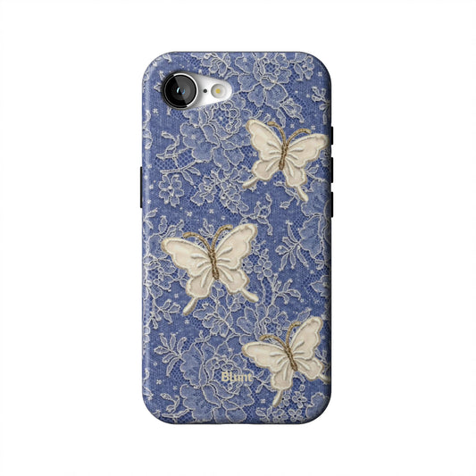 Blue-Lace-Butterfly-iphone-case-iPhone 17 E-1