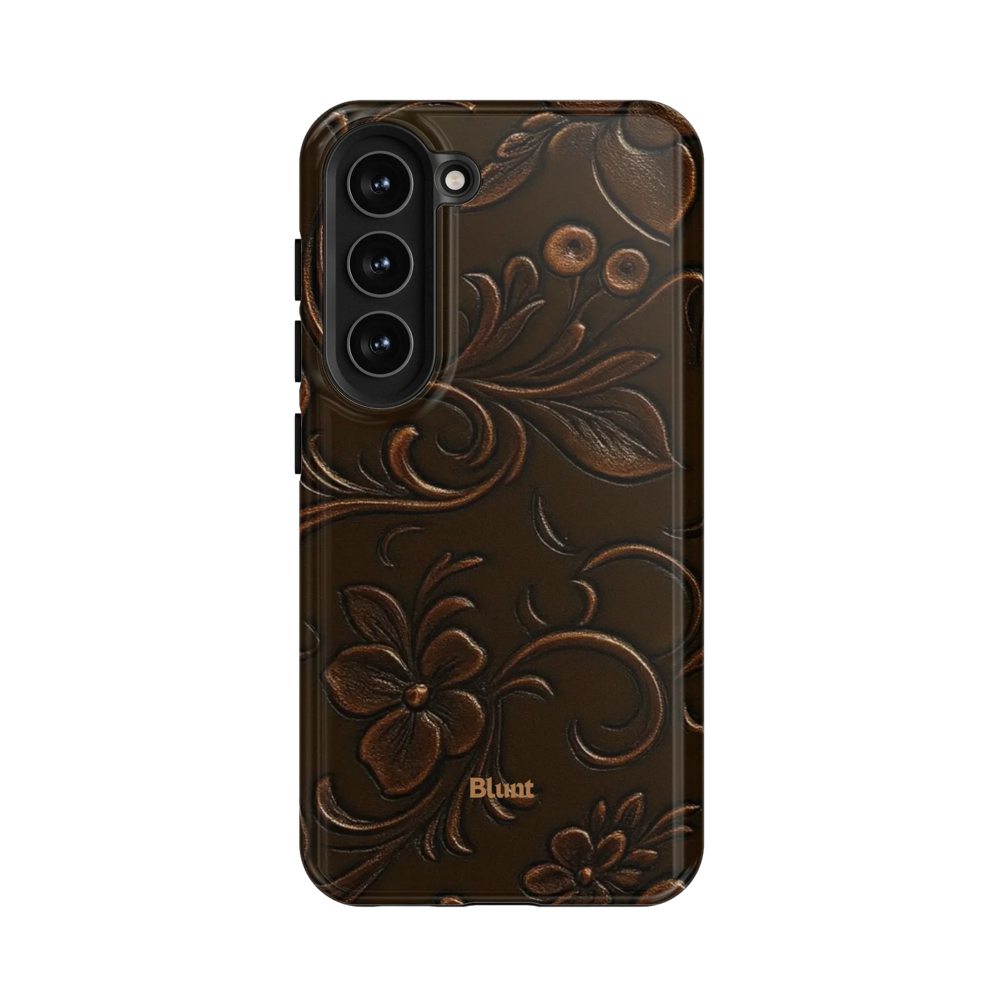 Tooled Leather Samsung Case
