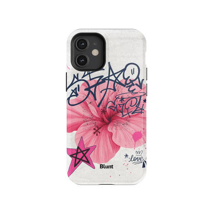 Grafitti Blossom iPhone Case