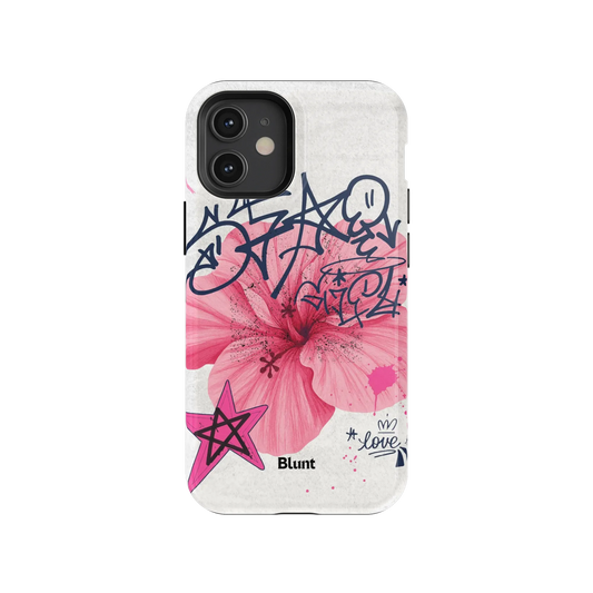 Grafitti Blossom iPhone Case