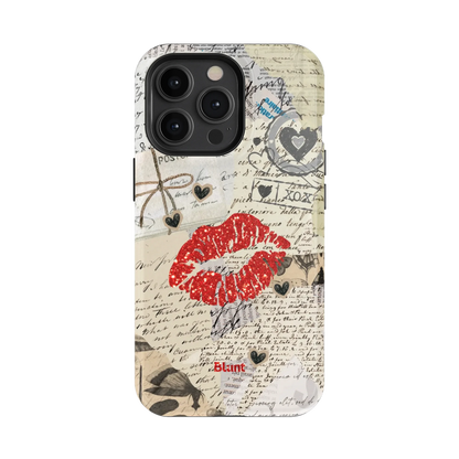 Vintage Kiss iPhone Case