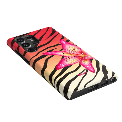 Striped-Lilly-samsung-case-Galaxy S22 Ultra-2