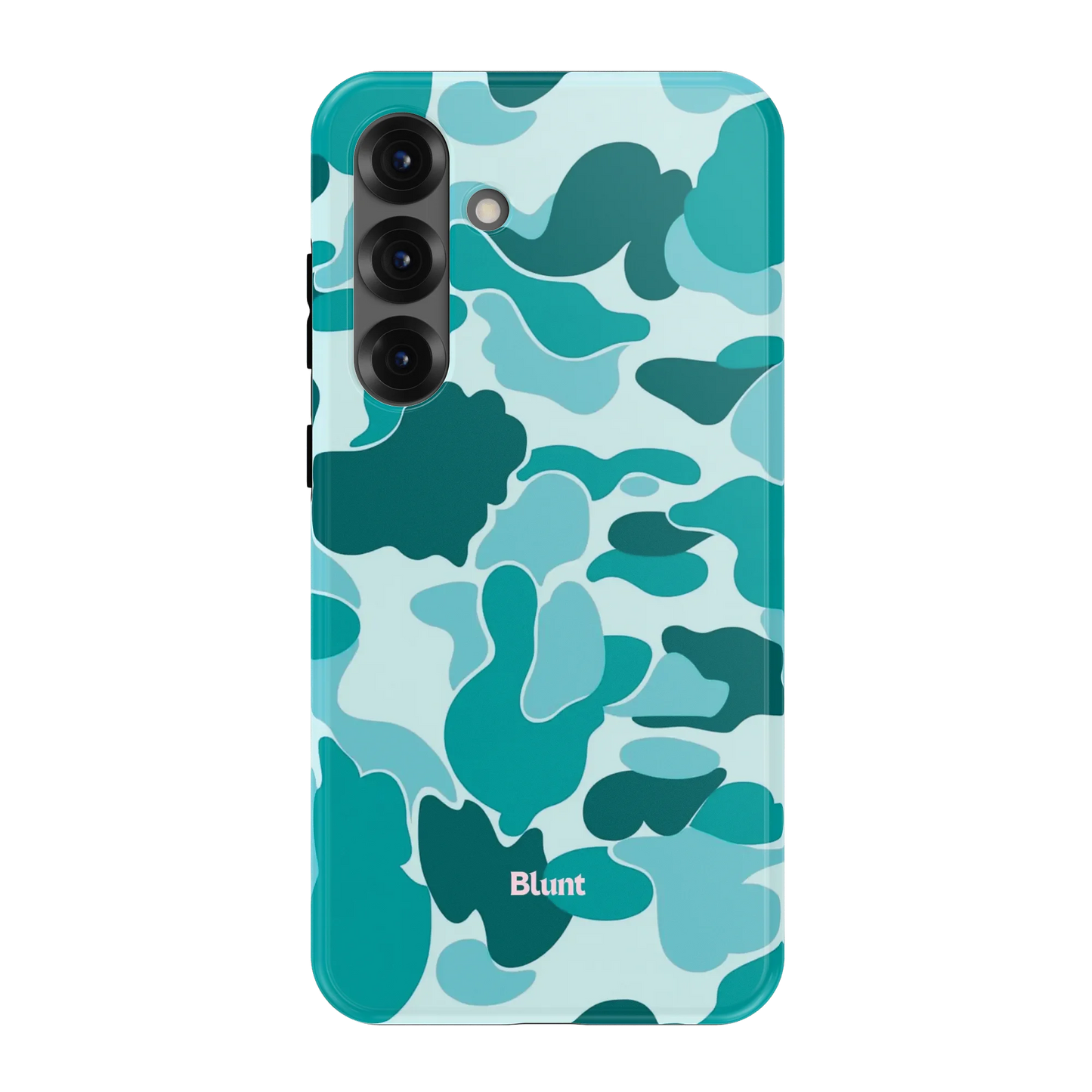 Aqua Camo Samsung Case