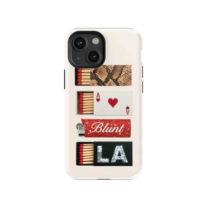 Cream Match iPhone Case