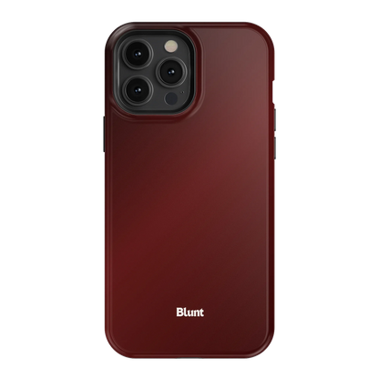 Oxblood iPhone Case