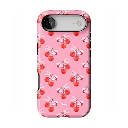 Pink Cherry iPhone Case