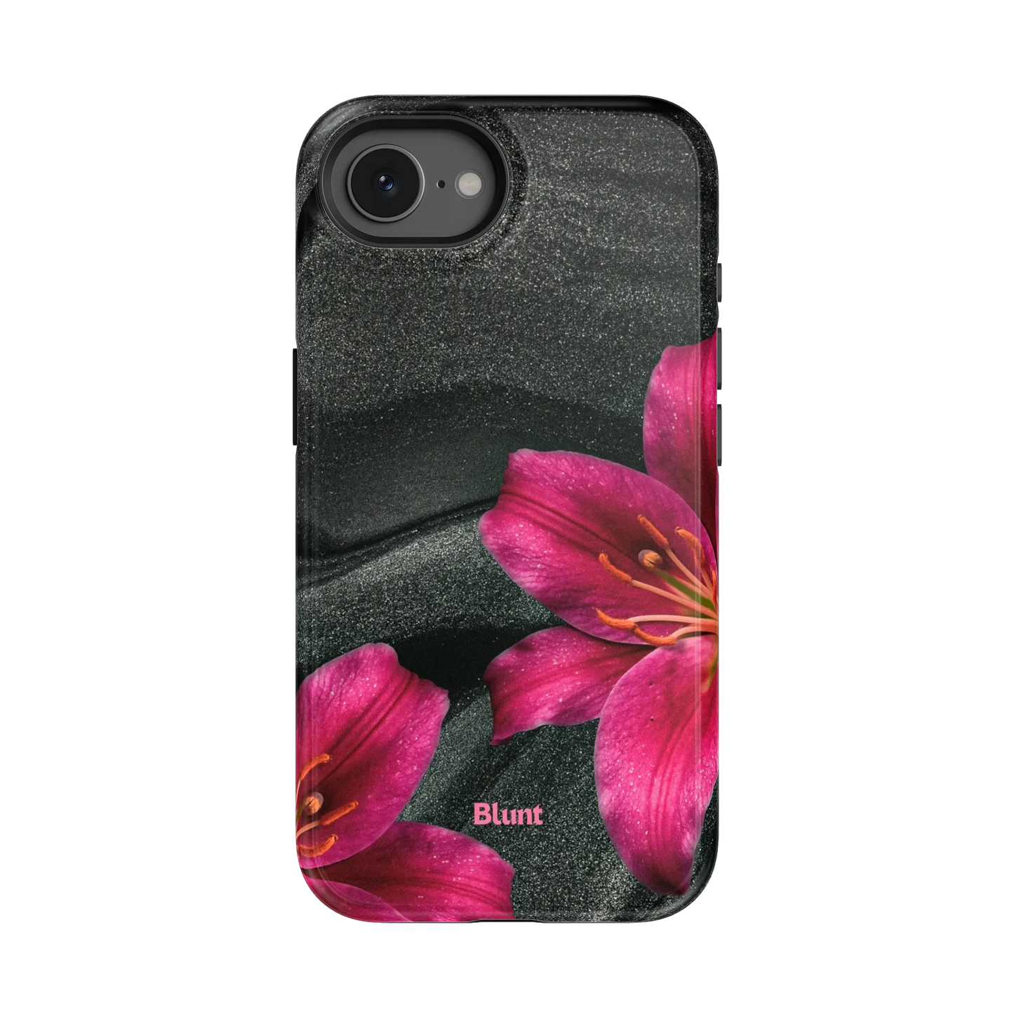 Midnight Petals iPhone Case