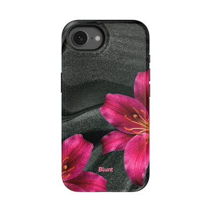 Midnight Petals iPhone Case