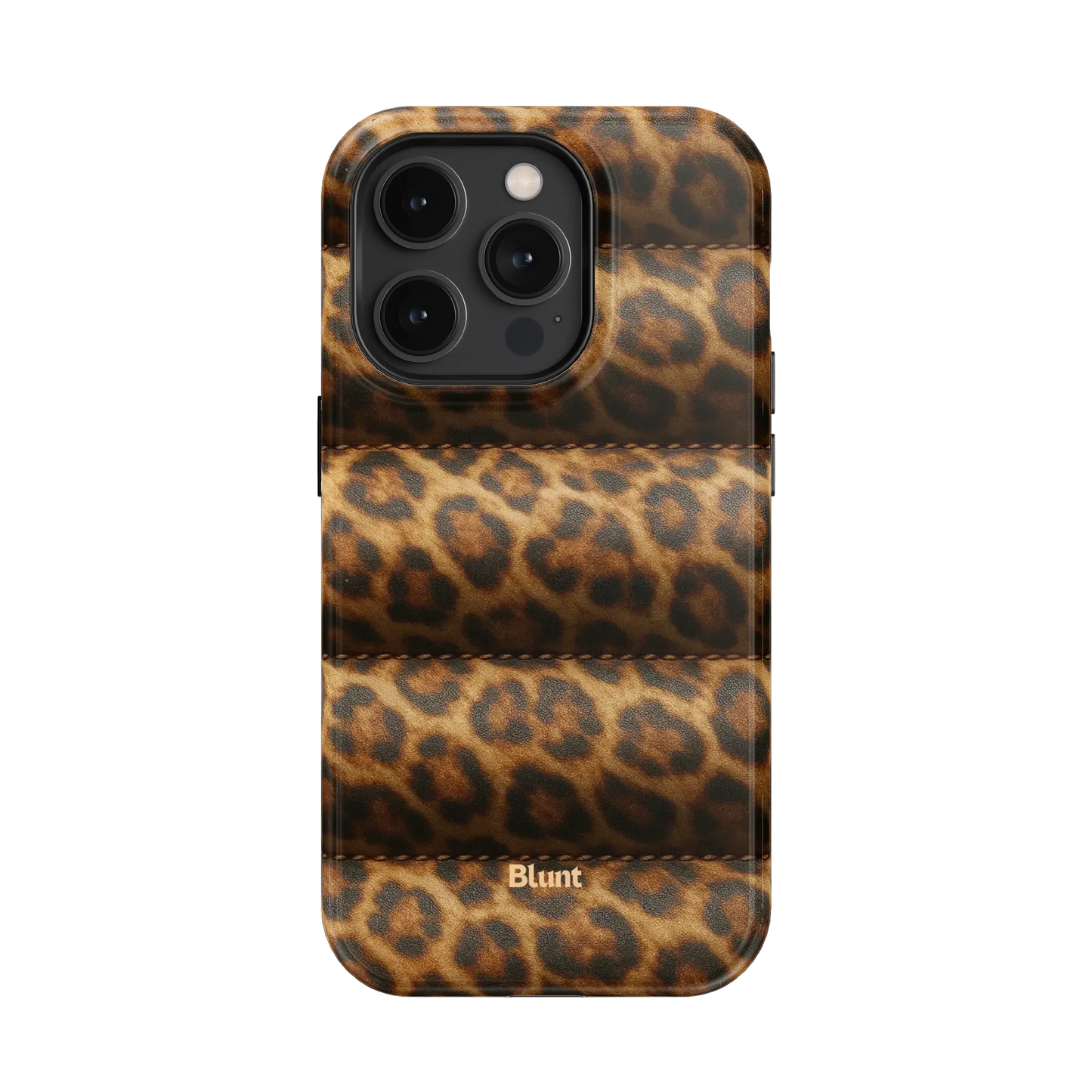 Cheetah Puffer iPhone Case