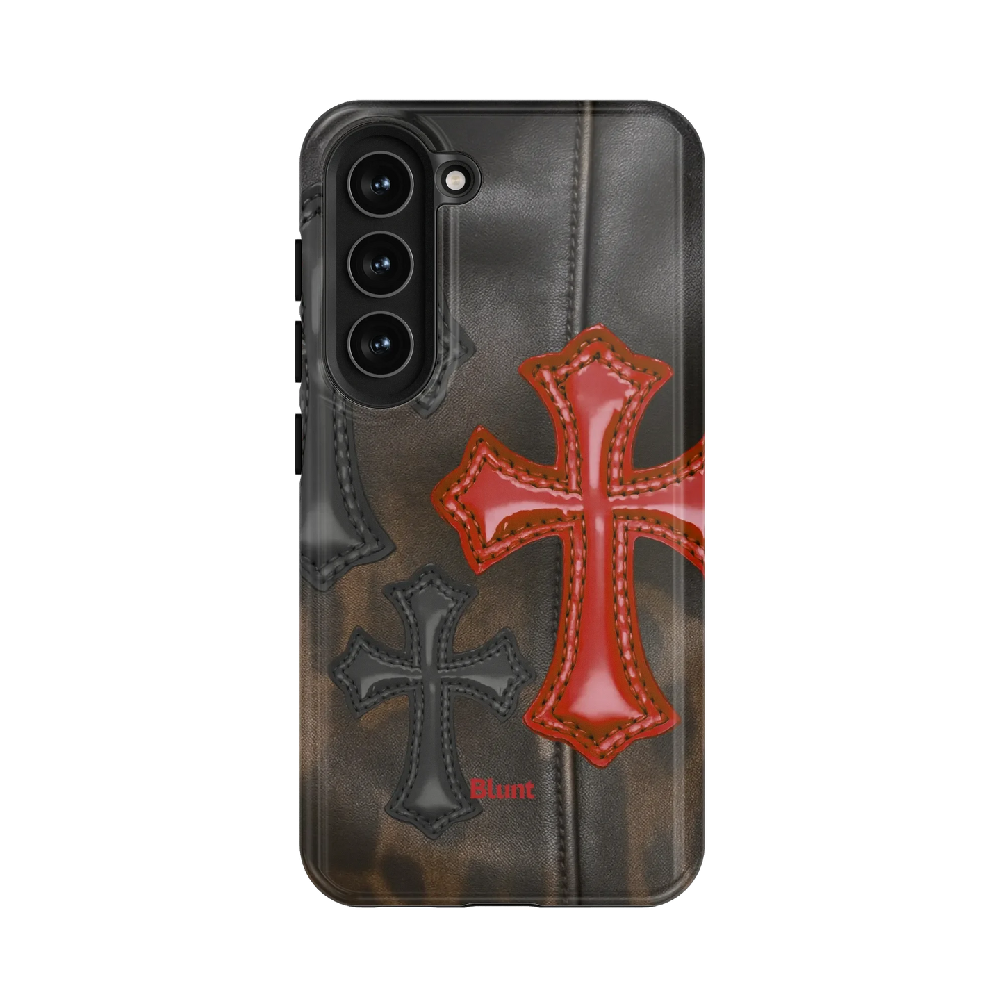 Leather Crosses Samsung Case