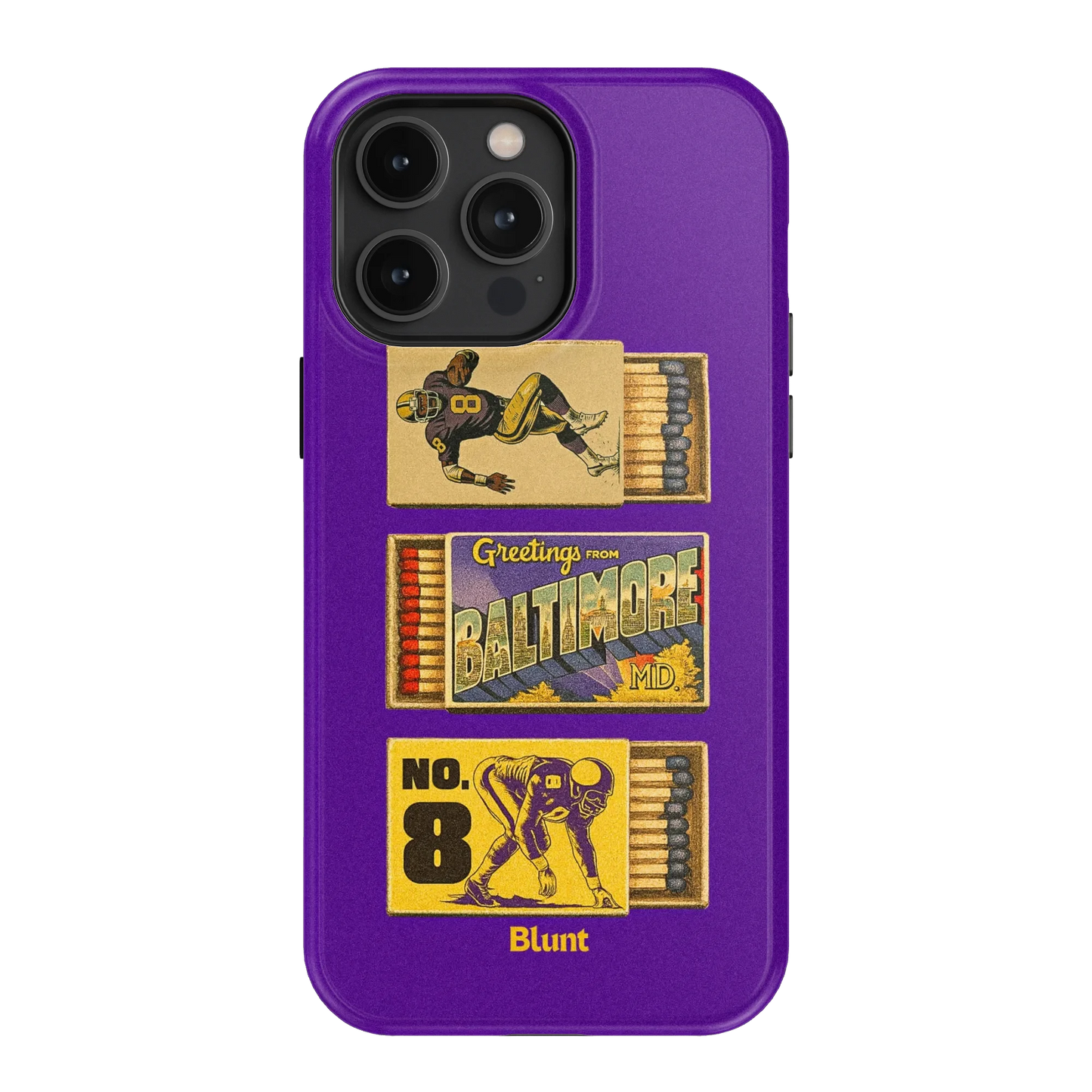 B'More Football iPhone Case