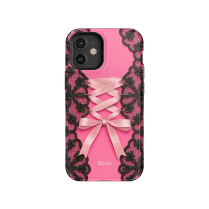 Pink Corset iPhone Case