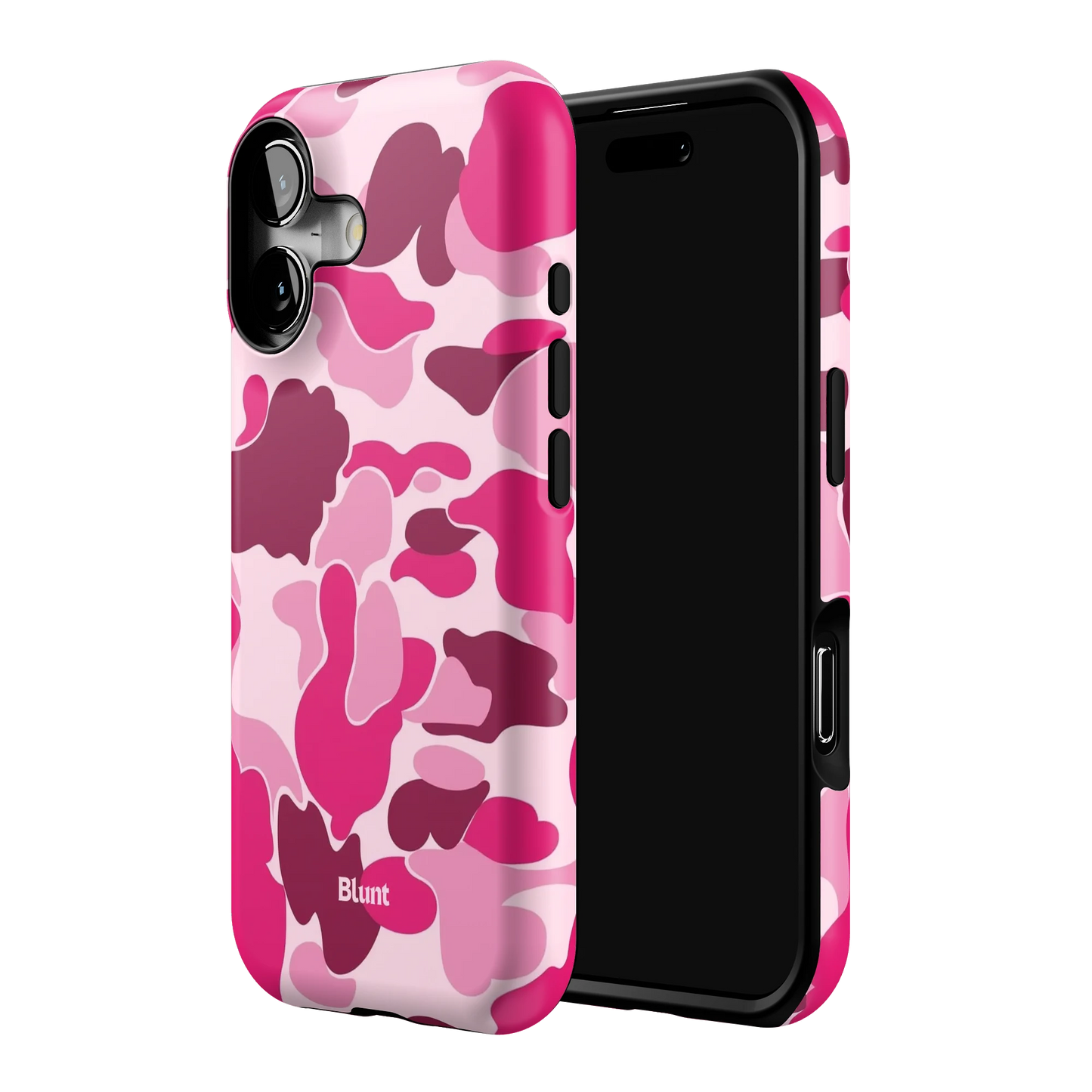 Pink Camo iPhone Case