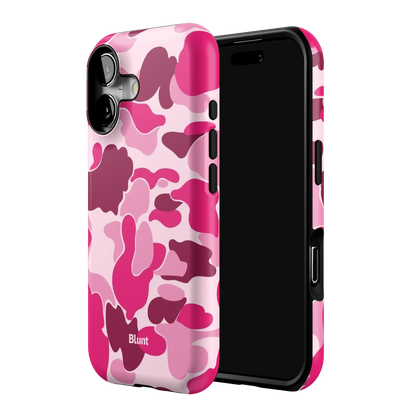 Pink Camo iPhone Case