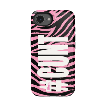 CXNT Pink Zebra iPhone Case