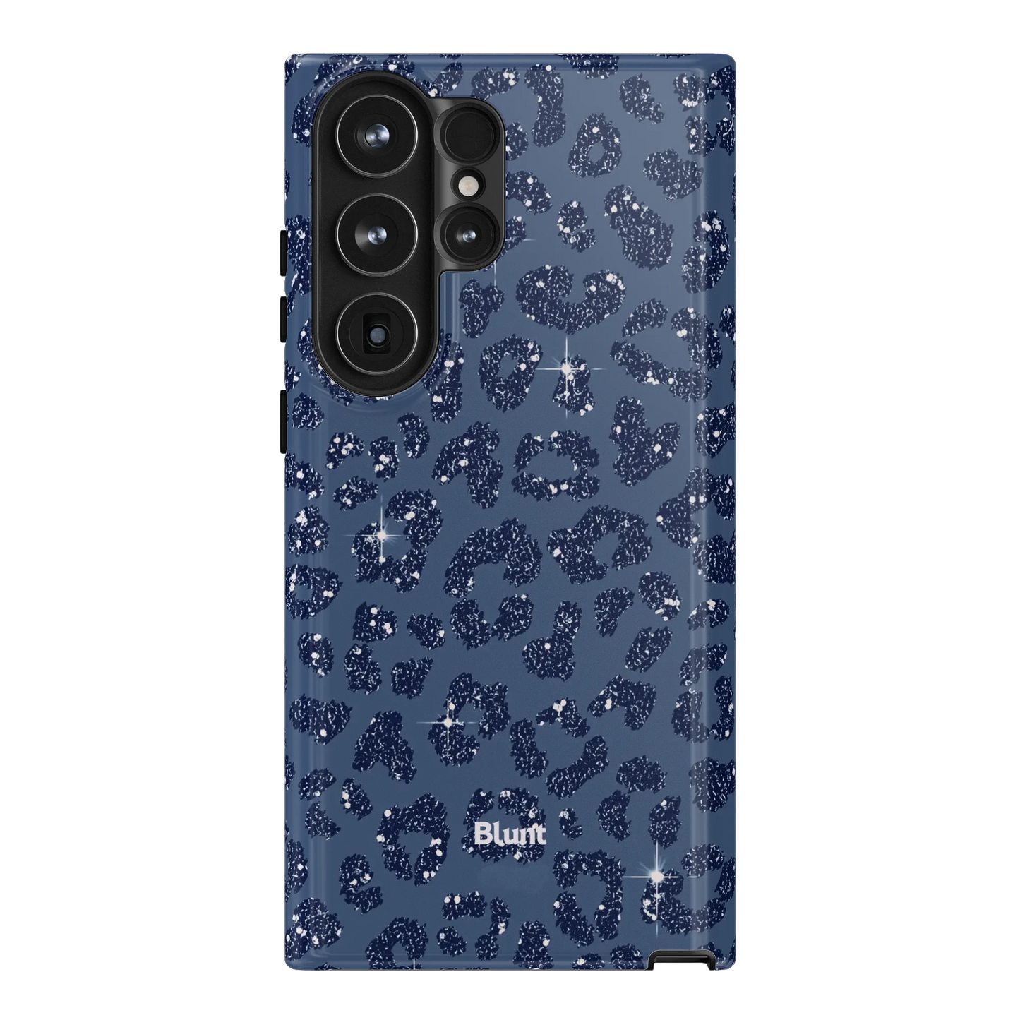 Blue Cheetah Print Samsung Case
