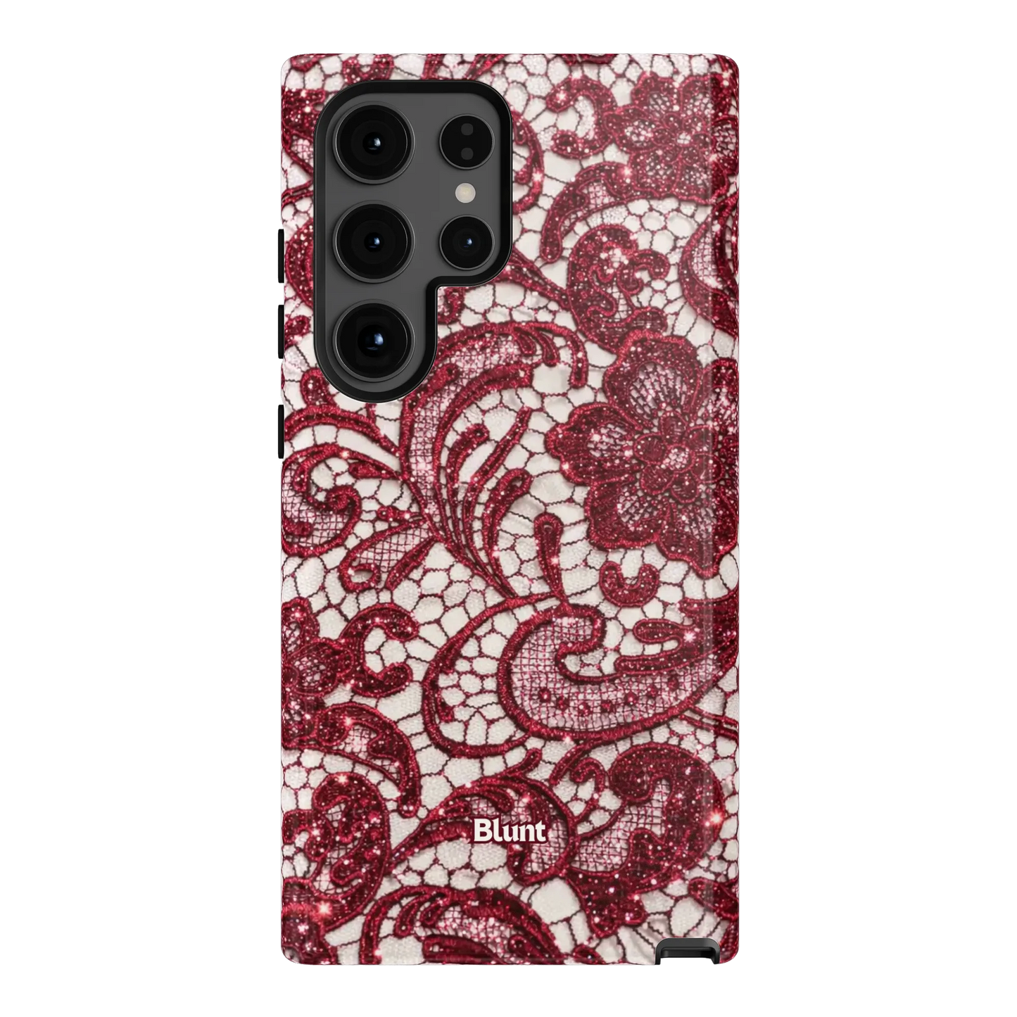 Crimson Lace Samsung Case