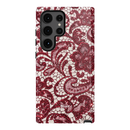 Crimson Lace Samsung Case