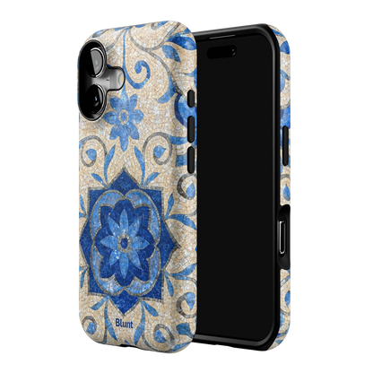 Blue Bloom iPhone Case