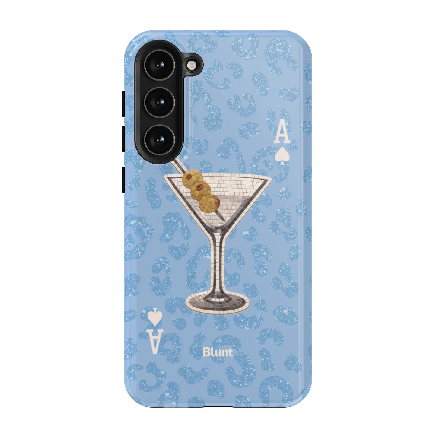 Blue Dirty Martini Samsung Case