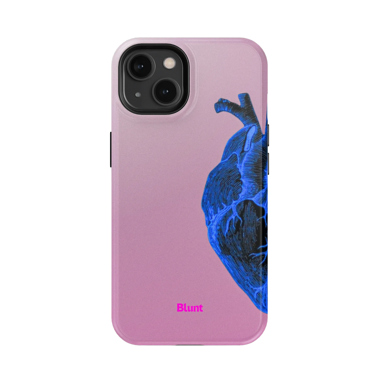 Anatomy Heart Blue iPhone Case