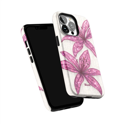 Purple-Floral-Luster-iphone-case-iPhone 13 Pro-5