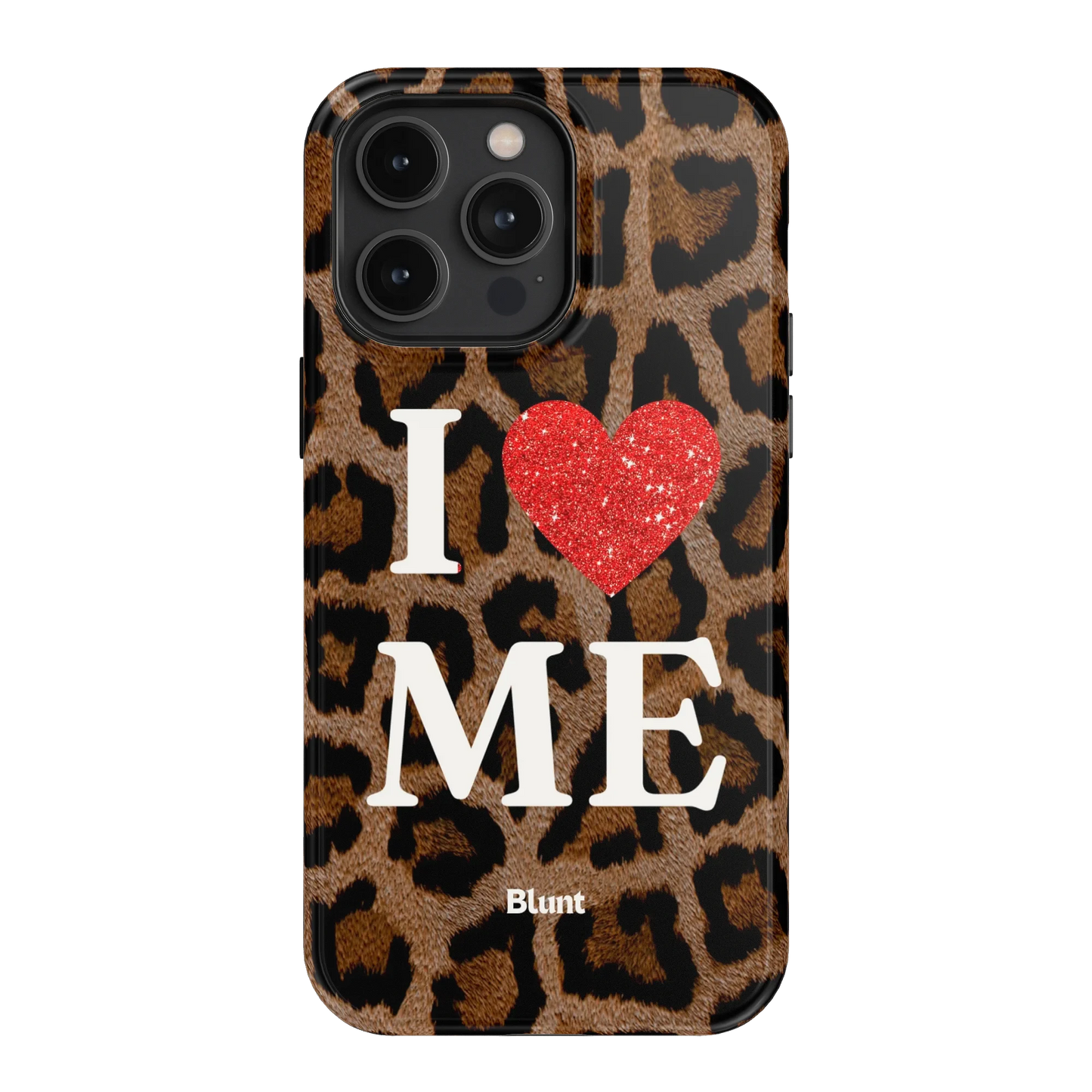 Cheetah I Love Me iPhone Case
