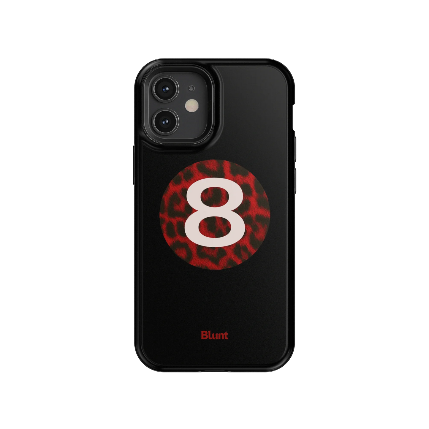 Red Cheetah Magic 8 iPhone Case