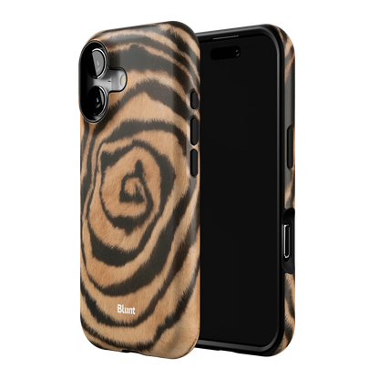 Cinnamon Swirl iPhone Case