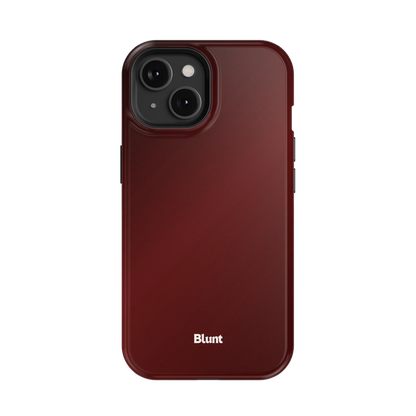 Oxblood iPhone Case