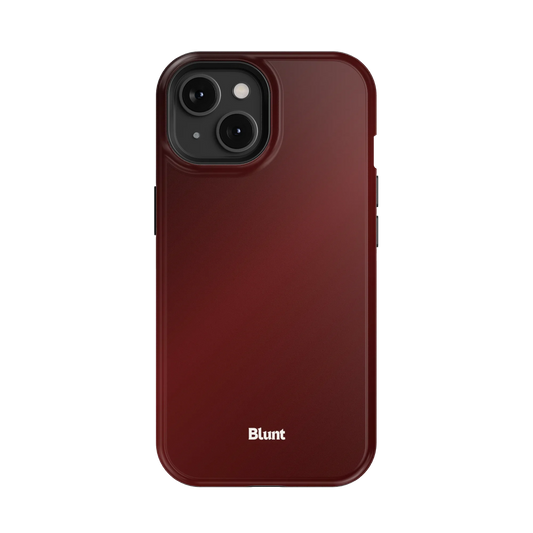 Oxblood iPhone Case